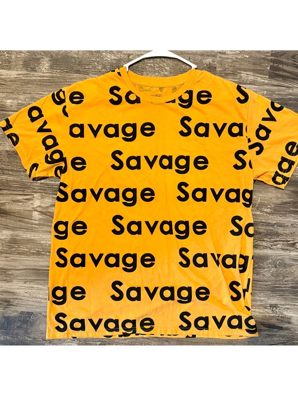 Fresh Laundry Savage All-Over Print Graphic T-Shirt - Size XL